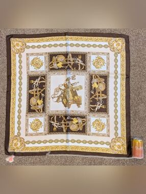 Cochni Italian Square Silk Scarf